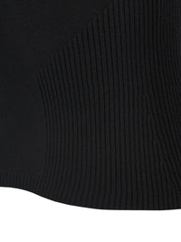 Marine Serre Women 'Moon Jewelry Knit Open Neck' Top