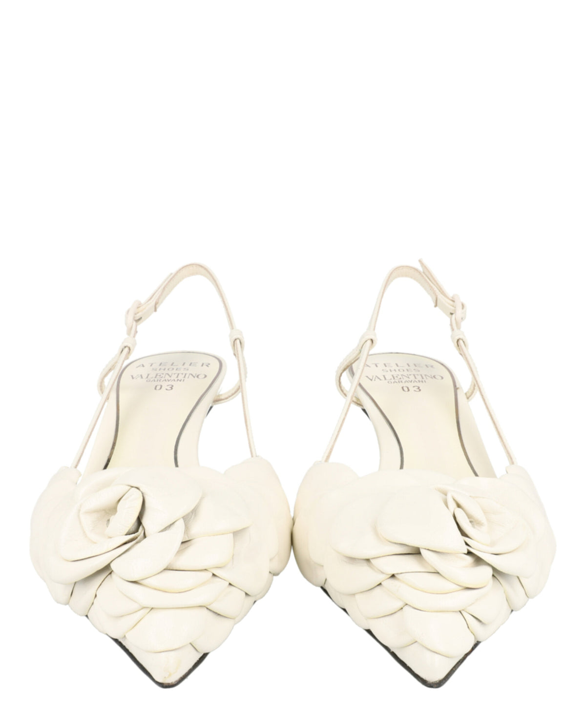 Valentino Womens Atelier 03 Rose Edition Slingback Pumps