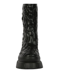 Valentino Valentino Womens Atelier Embossed Rose Rainboots