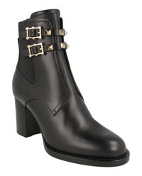 Valentino Valentino Womens Beatle Rockstud Chelsea Boots