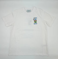 Casablanca White Le Jeu Colore T-Shirt White