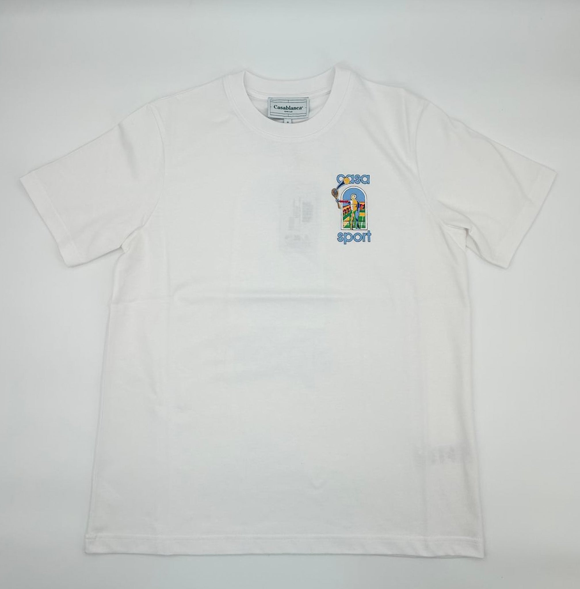 Casablanca White Le Jeu Colore T-Shirt White