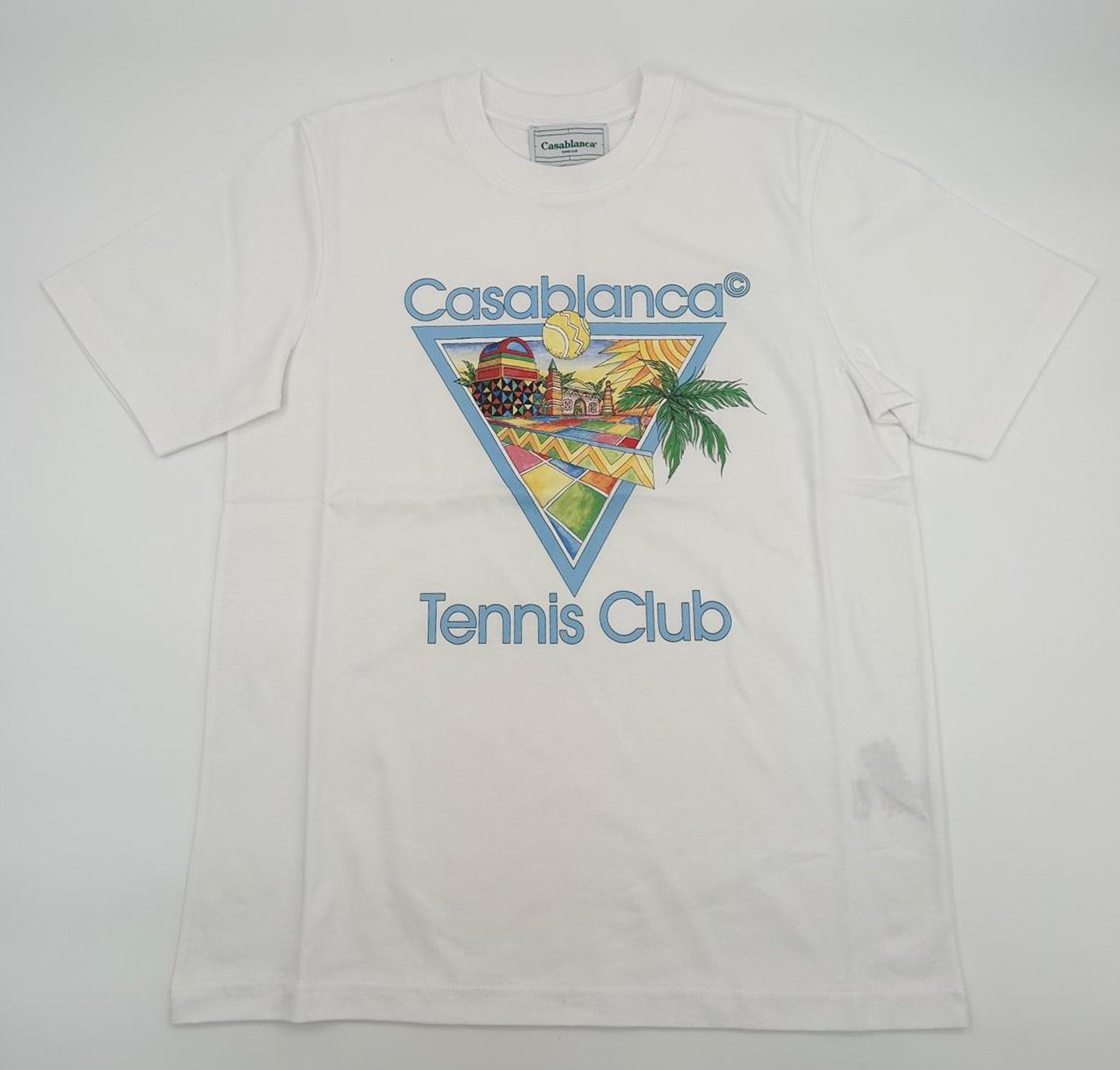 Casablanca White Le Jeu Colore T-Shirt