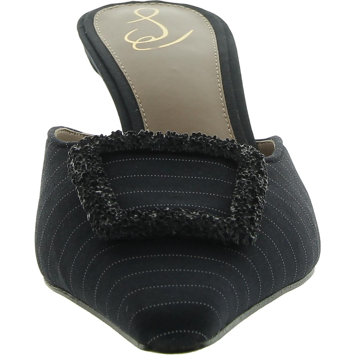Brit Womens Satin Embellished Mules