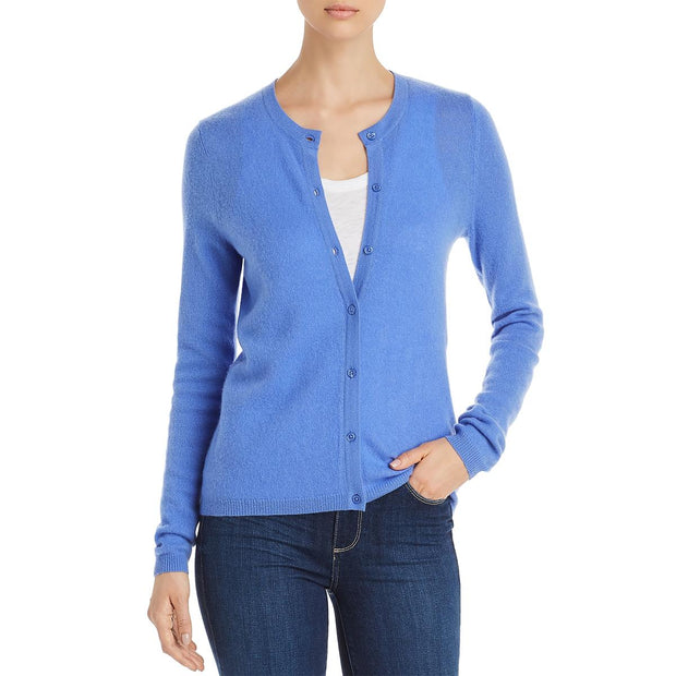 Womens Cashmere Button Down Cardigan Sweater