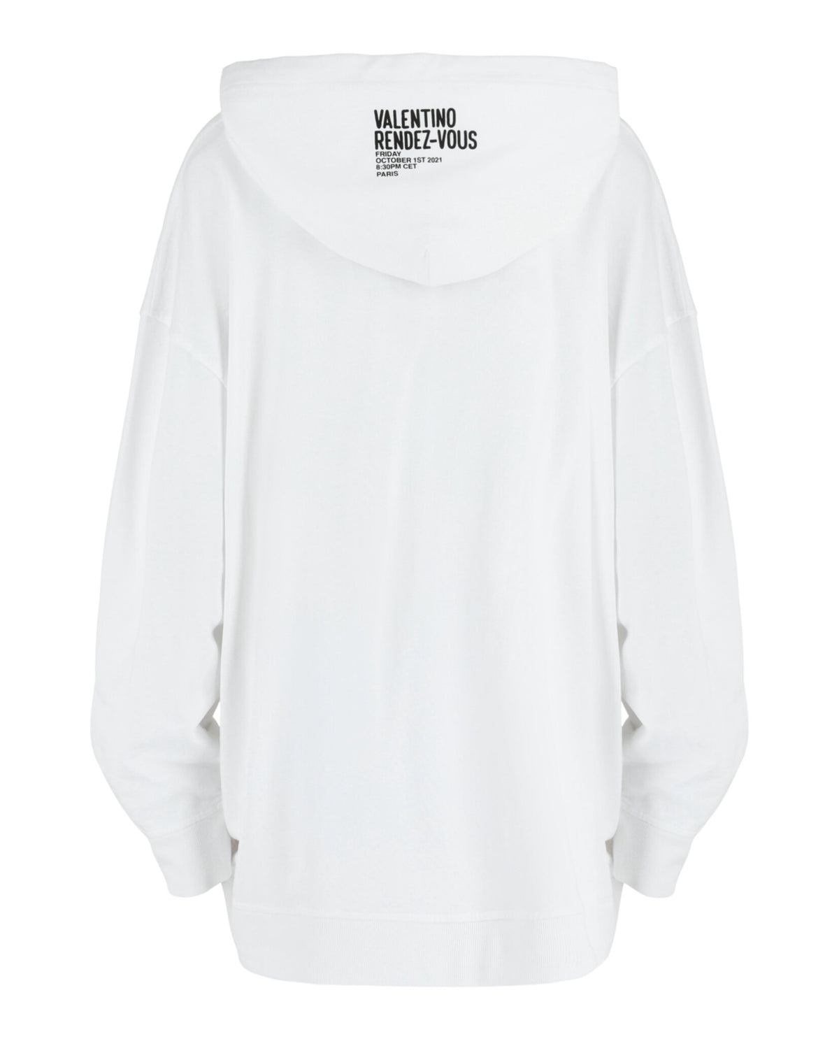 Valentino Womens Archive 1985 Graphic Print Hoodie