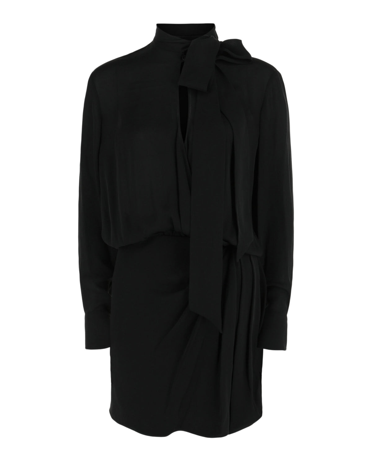 Valentino Valentino Womens Fluid Georgette Long Sleeve Scarf Dress