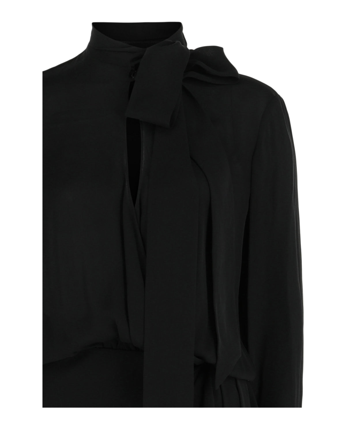Valentino Valentino Womens Fluid Georgette Long Sleeve Scarf Dress