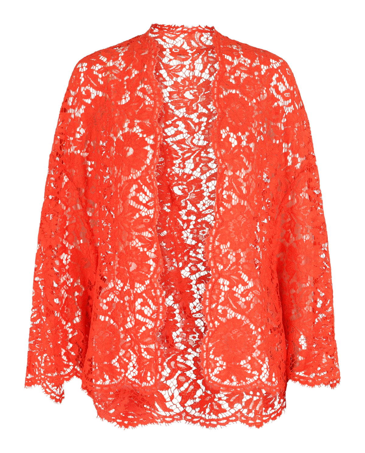 Valentino Valentino Womens Heavy Lace Cape
