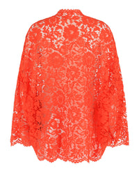 Valentino Valentino Womens Heavy Lace Cape