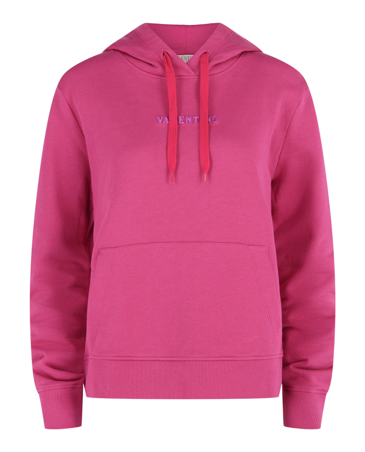 Valentino Womens Embossed Logo Hoodie