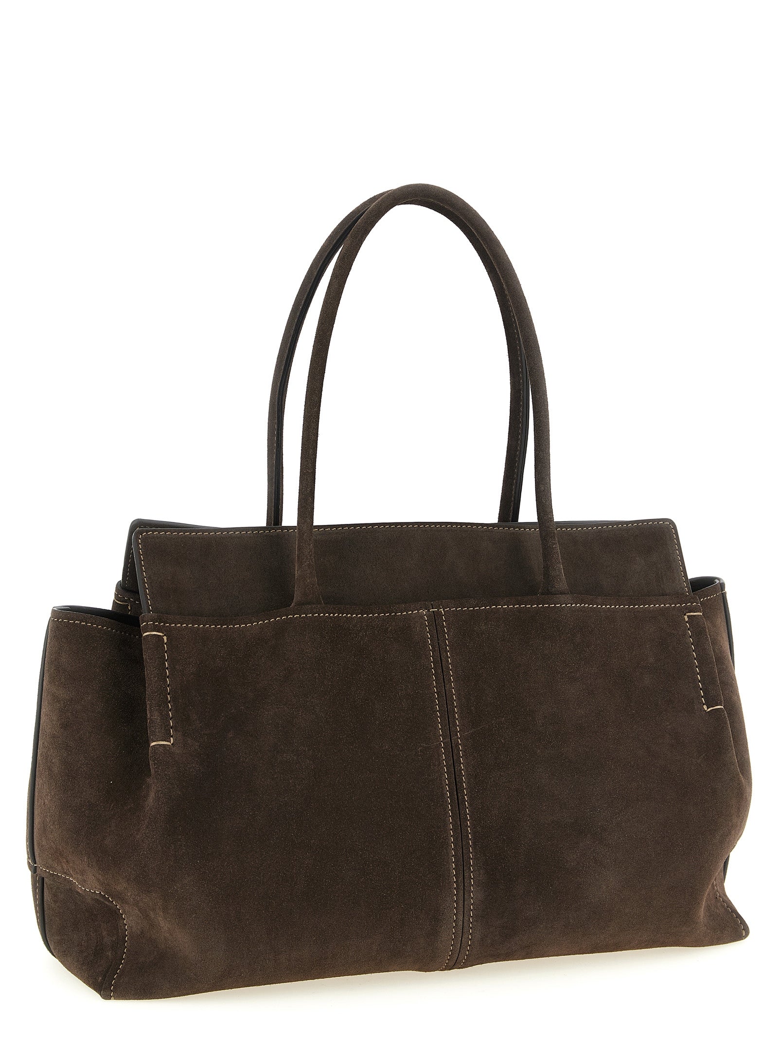 TOD'S Tod's Women Medium Suede Shopping Bag