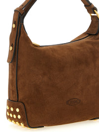 Tod's Women 'Gommini' Mini Suede Shoulder Bag