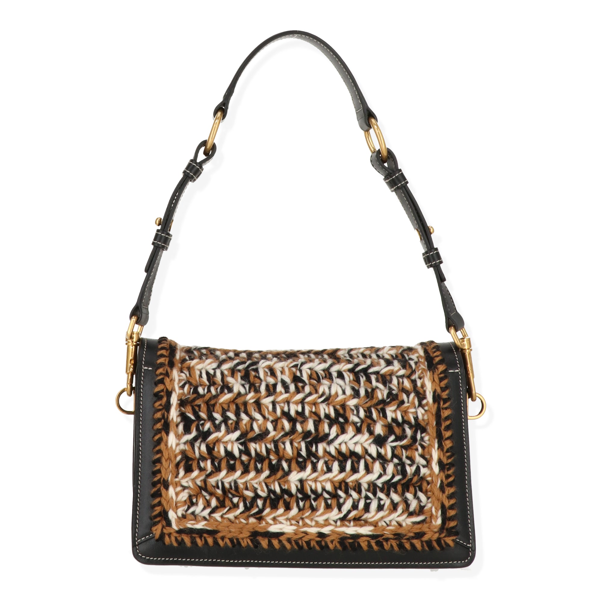 TODS Tods Womens Brown/Black Handbag