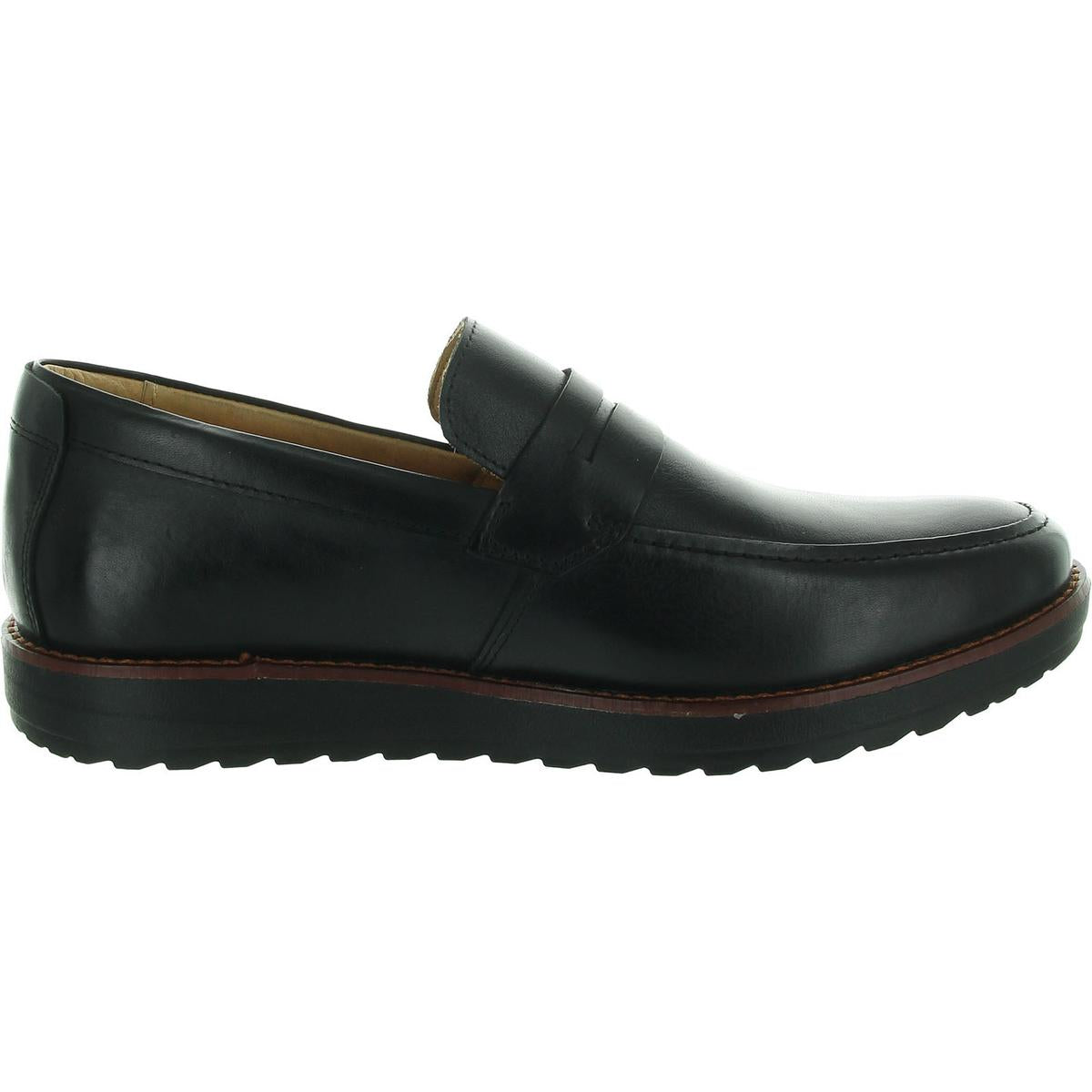 Mens Lined Leather Loafers