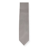 Tom Ford Mens Silver Tie
