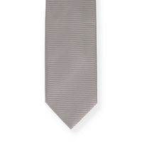 Tom Ford Mens Silver Tie