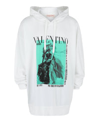 Valentino Valentino Mens Archive Photo Print Hoodie