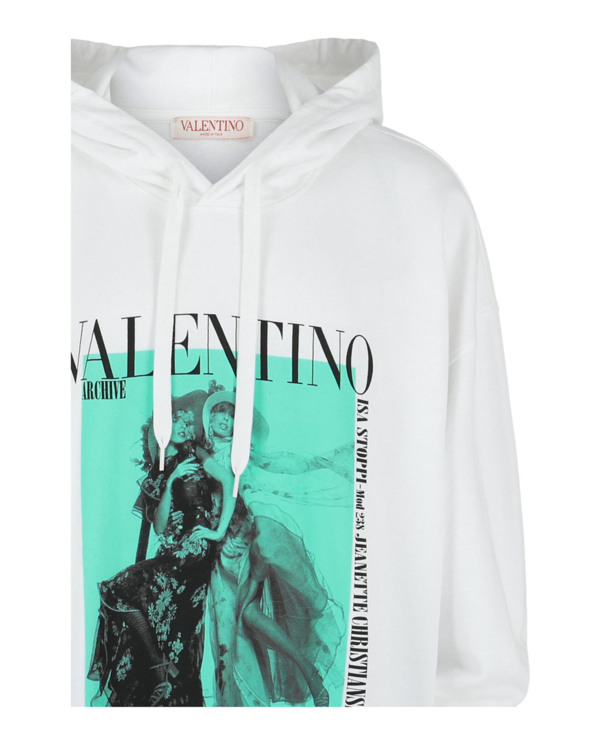 Valentino Valentino Mens Archive Photo Print Hoodie