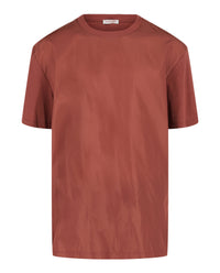 Valentino Valentino Mens Silk Blend Paneled T-Shirt