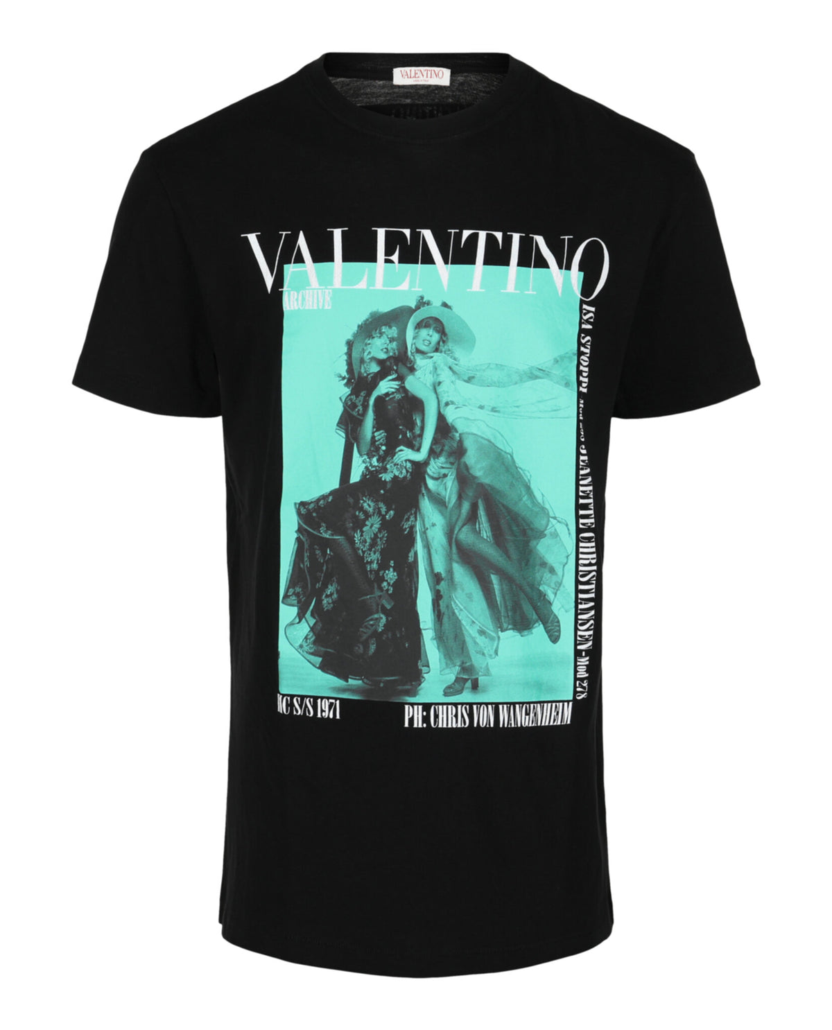 Valentino Mens Archive Photo Print T-Shirt