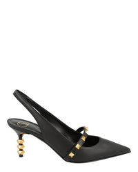 Valentino Valentino Womens Rockstud Slingback Pumps