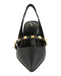 Valentino Valentino Womens Rockstud Slingback Pumps