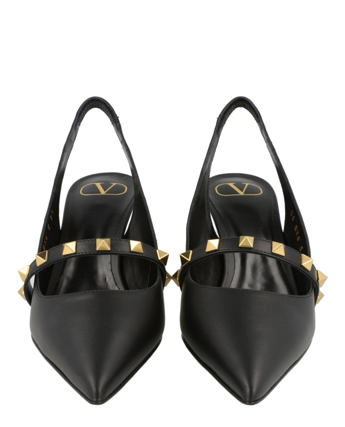 Valentino Valentino Womens Rockstud Slingback Pumps