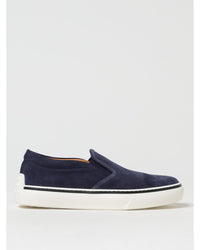 Tod's Suede SlipOn Sneakers Casual Style Men Blue