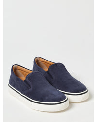 Tod's Suede SlipOn Sneakers Casual Style Men Blue