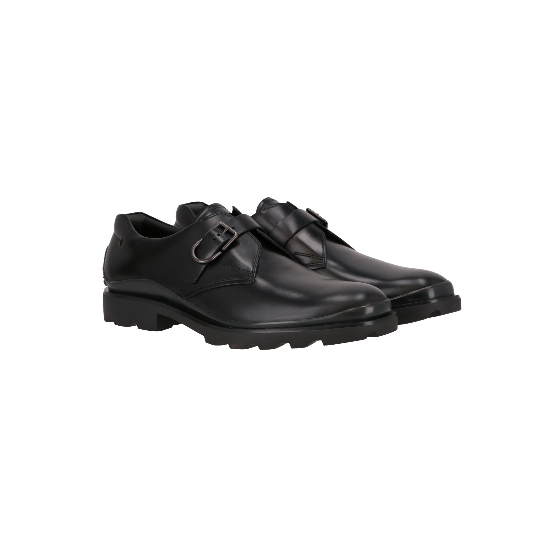 TODS Tods Mens Black Derby Shoe