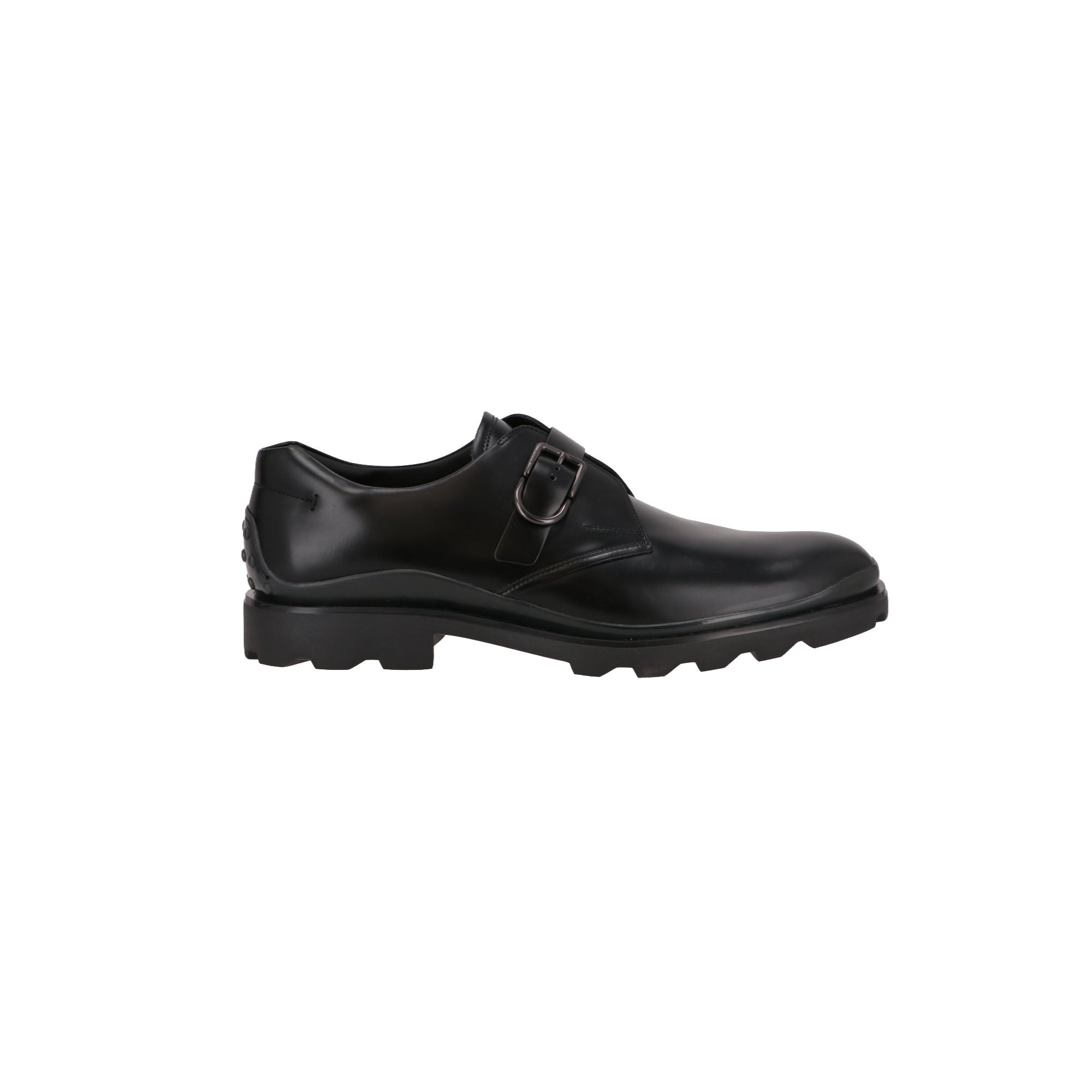 TODS Tods Mens Black Derby Shoe