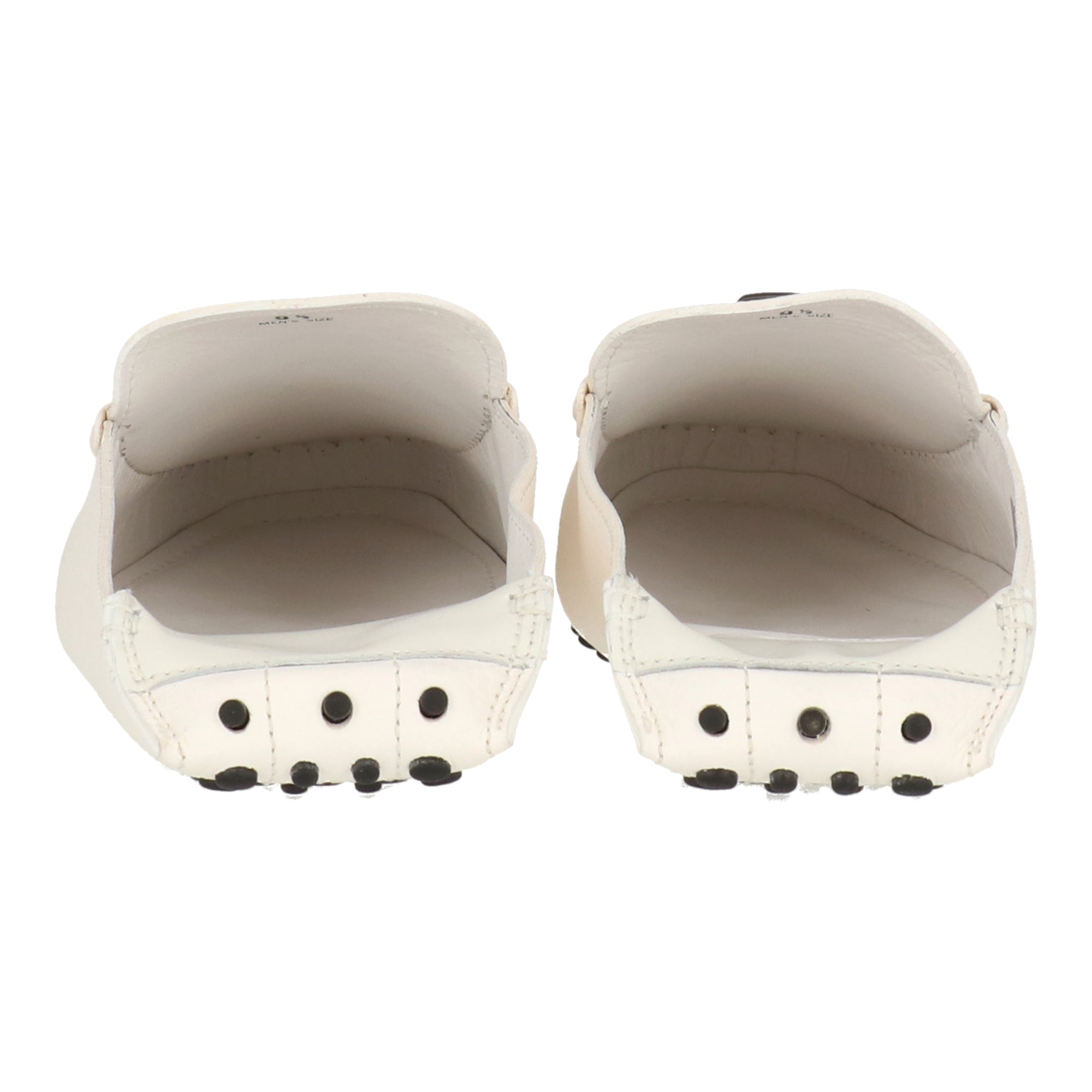 Tods Mens White Loafer