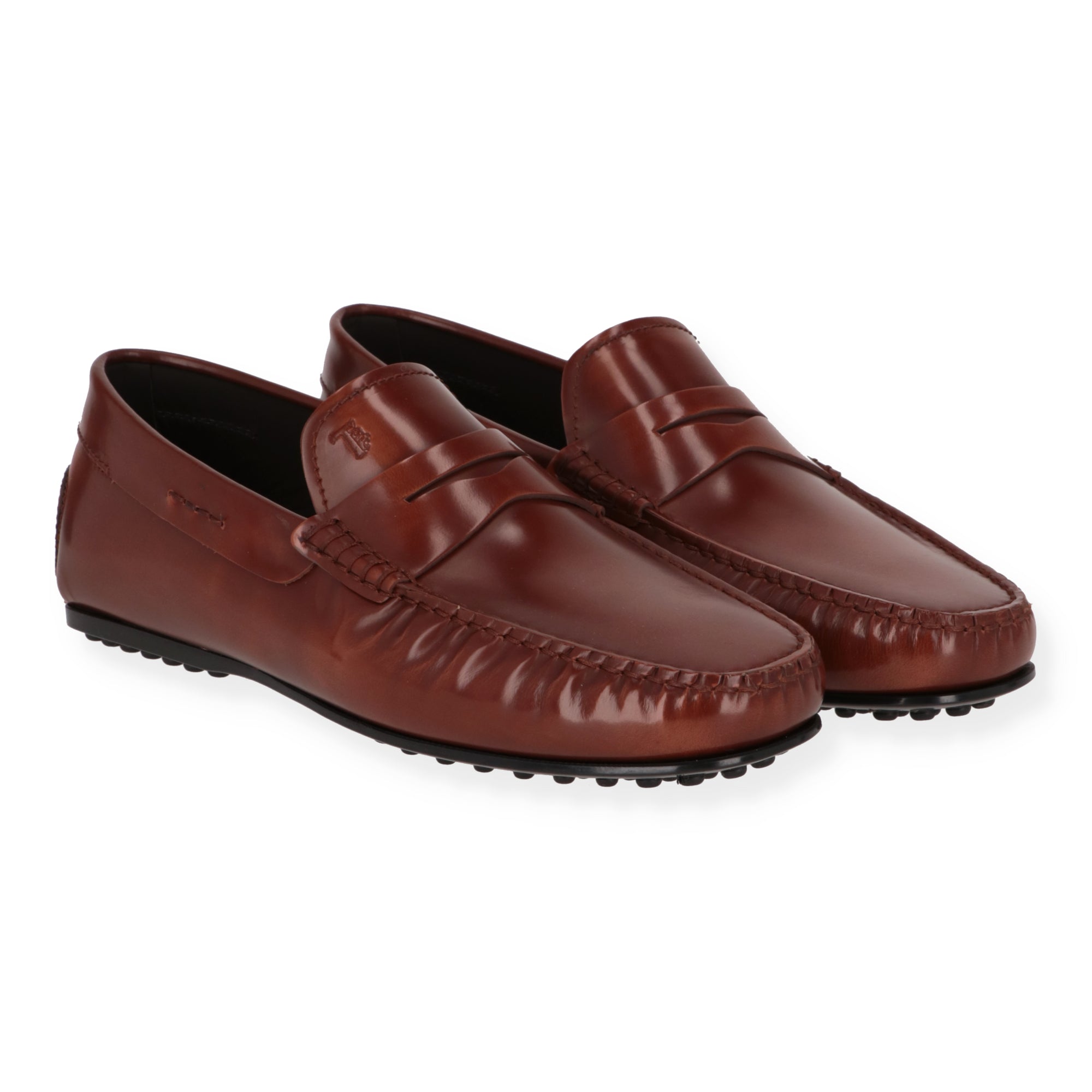 TODS Tods Mens Brown Loafer