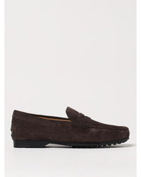 Tod's Gommino Driving Shoes Suede Loafers Men Blue