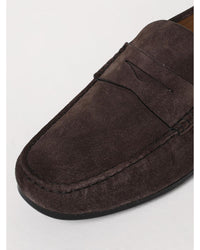 Tod's Gommino Driving Shoes Suede Loafers Men Blue