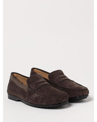 Tod's Gommino Driving Shoes Suede Loafers Men Blue