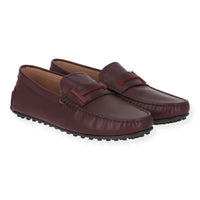 Tods Mens Burgundy Loafer