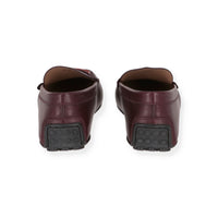 Tods Mens Burgundy Loafer
