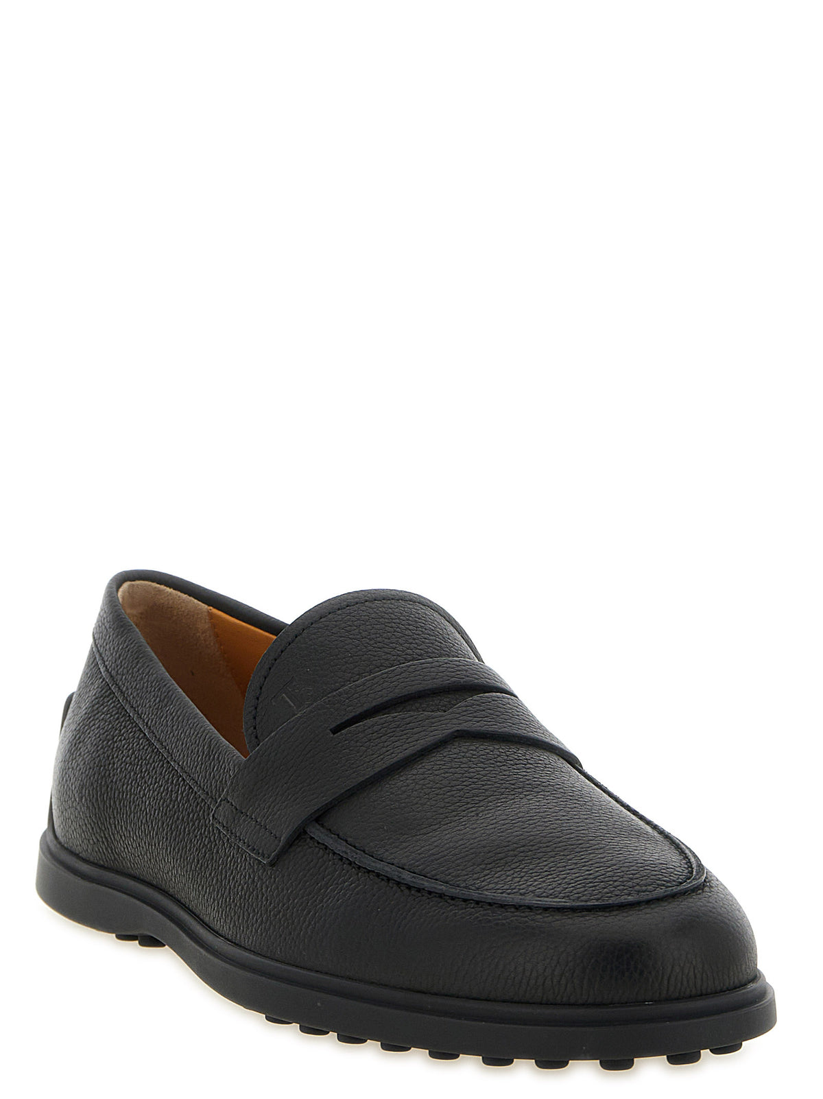TOD'S Tod's Men Hammered Leather Loafers
