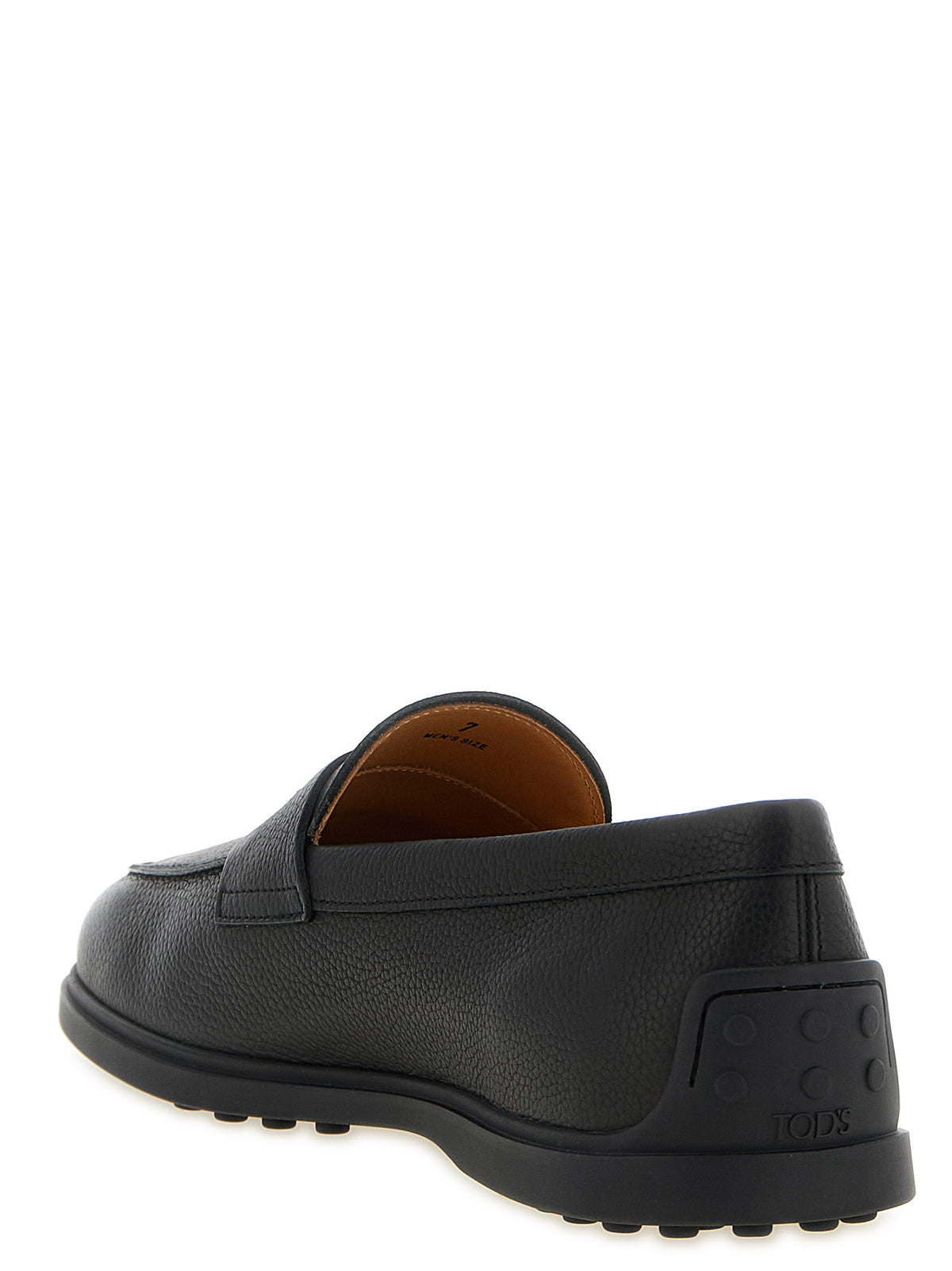 TOD'S Tod's Men Hammered Leather Loafers