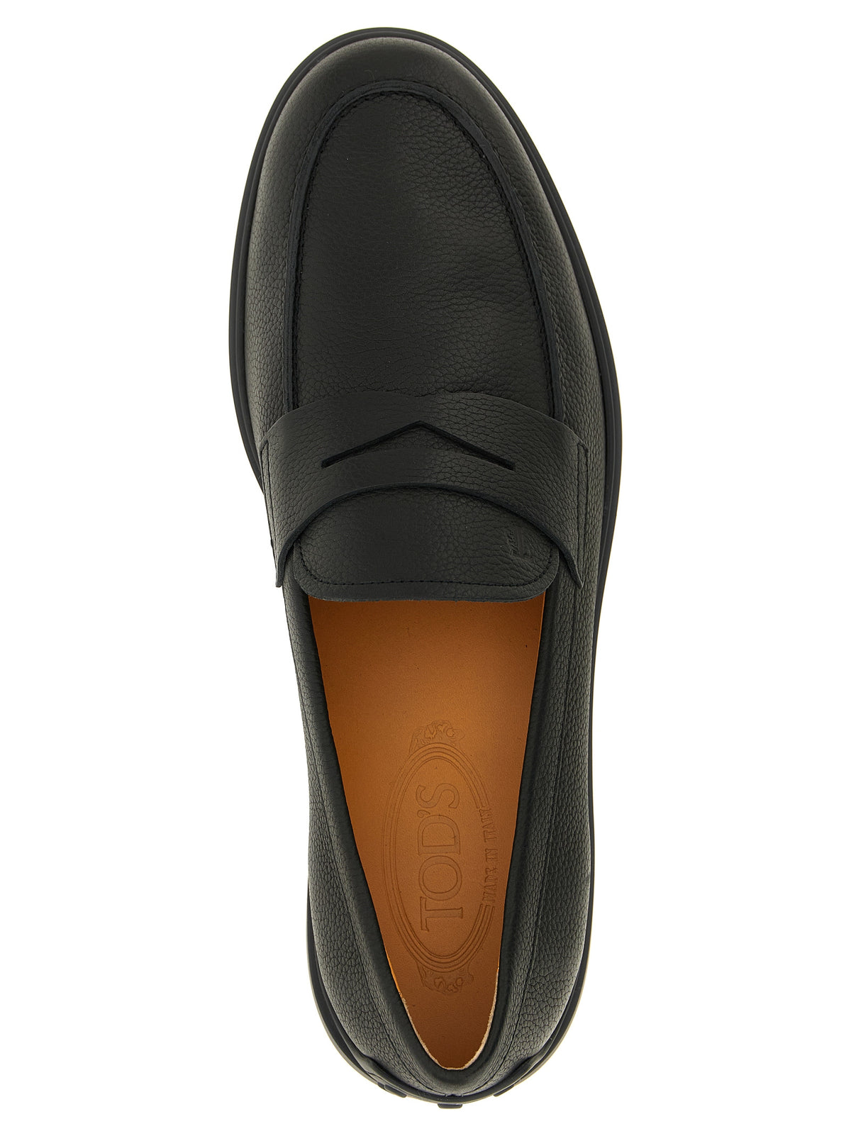 TOD'S Tod's Men Hammered Leather Loafers
