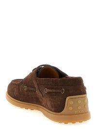 TOD'S Tod's Men Suede Boat Shoe