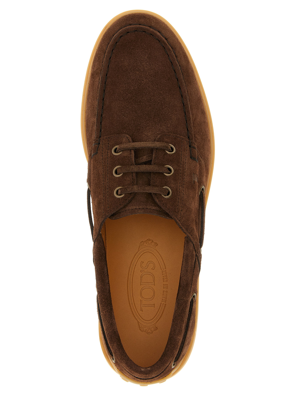 TOD'S Tod's Men Suede Boat Shoe