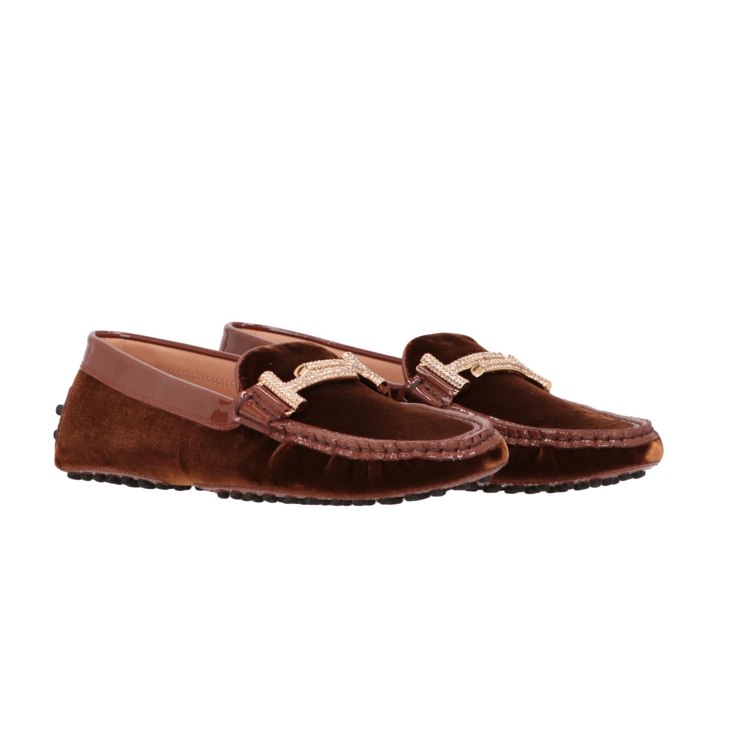 TODS Tods Womens Brown Loafer