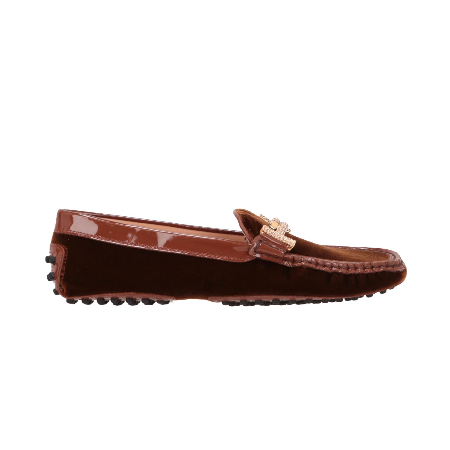 TODS Tods Womens Brown Loafer