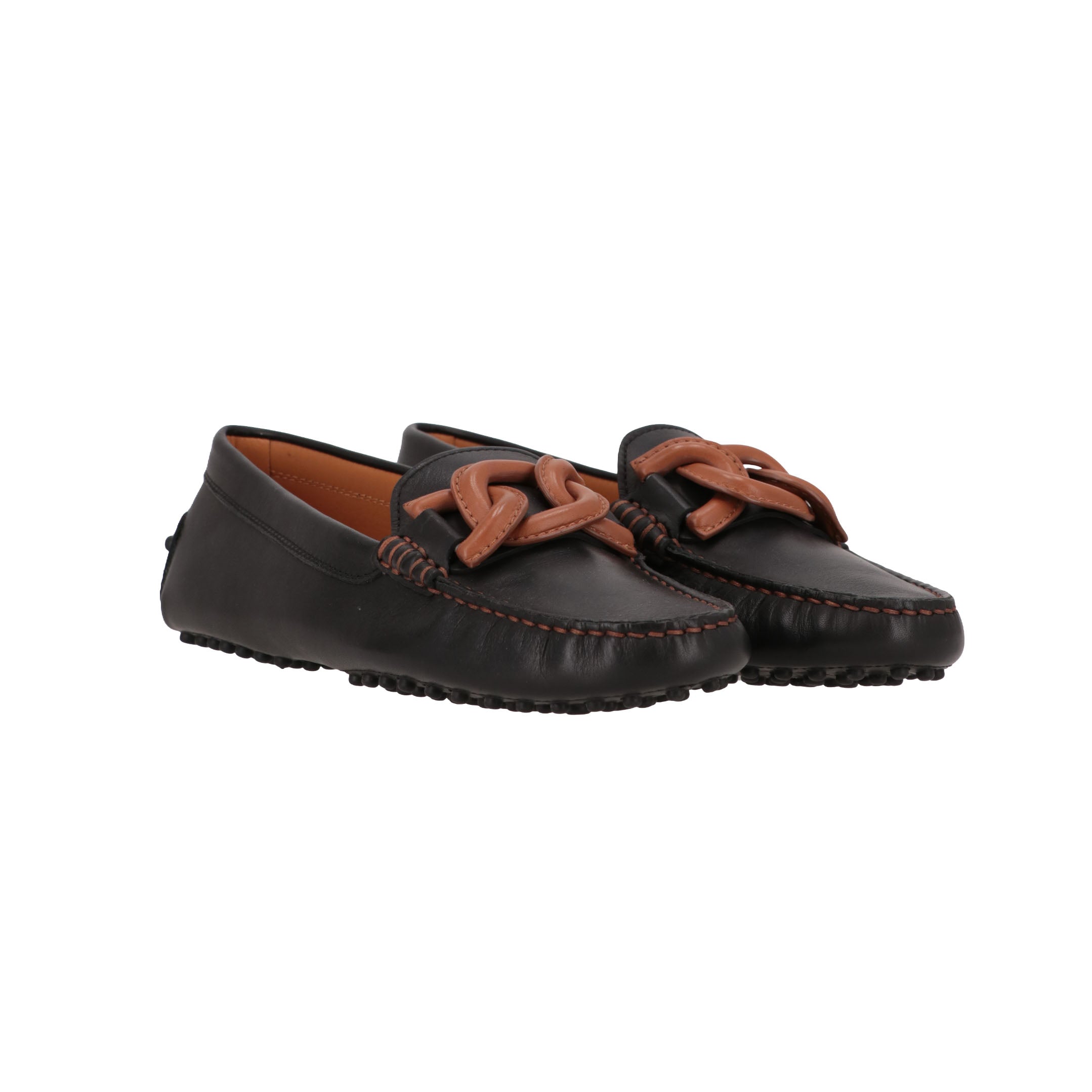TODS Tods Womens Black Loafer