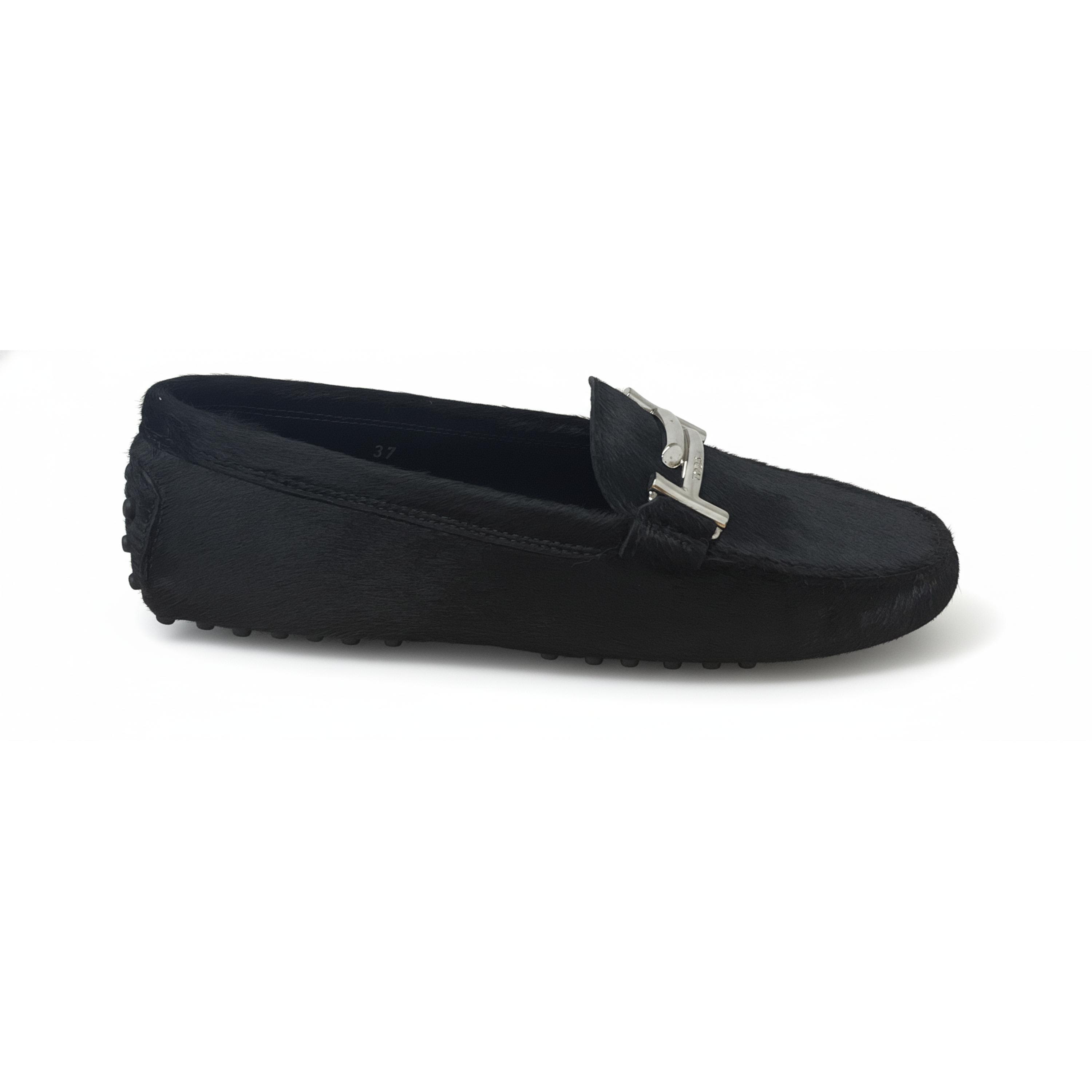 Tods Leather Gommino Sole Loafers