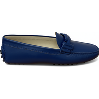 Tods Suede Gommino Driving Shoes Light Indigo