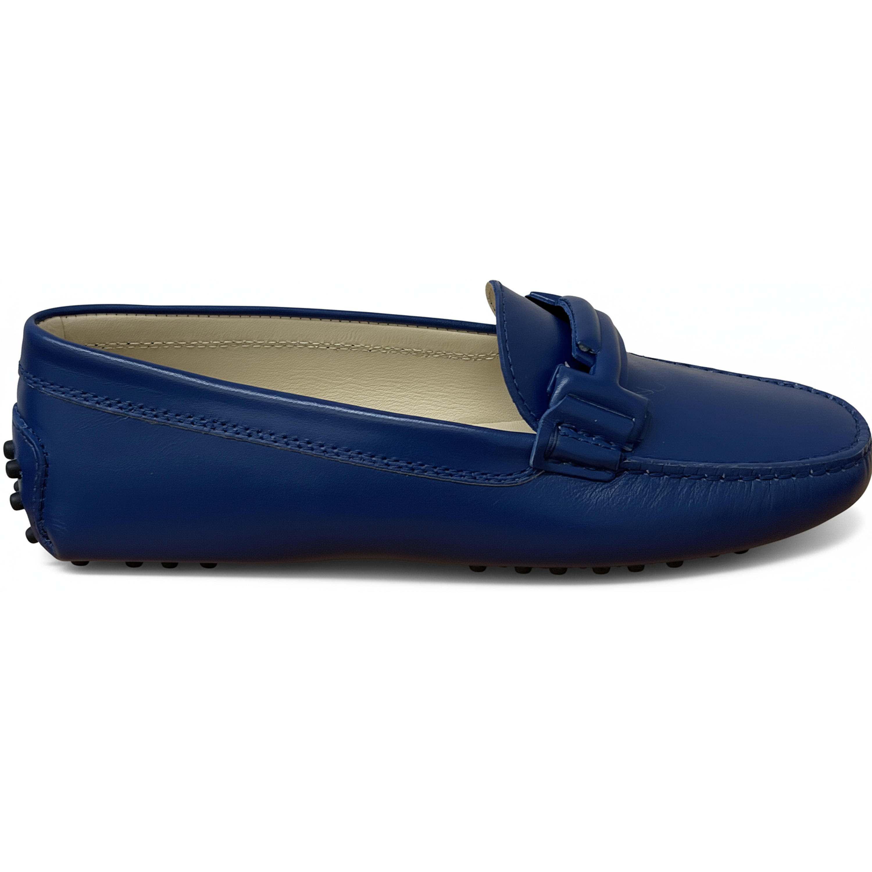 Tods Suede Gommino Driving Shoes Light Indigo